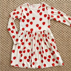Mini Rodini Strawberry Dress girls 9-11y